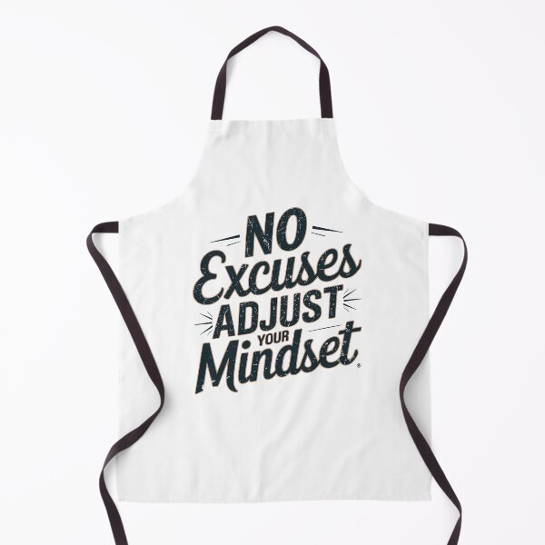 Item preview, No Excuses, Adjust Just Adjustmets  designed and sold by Logiamerch.