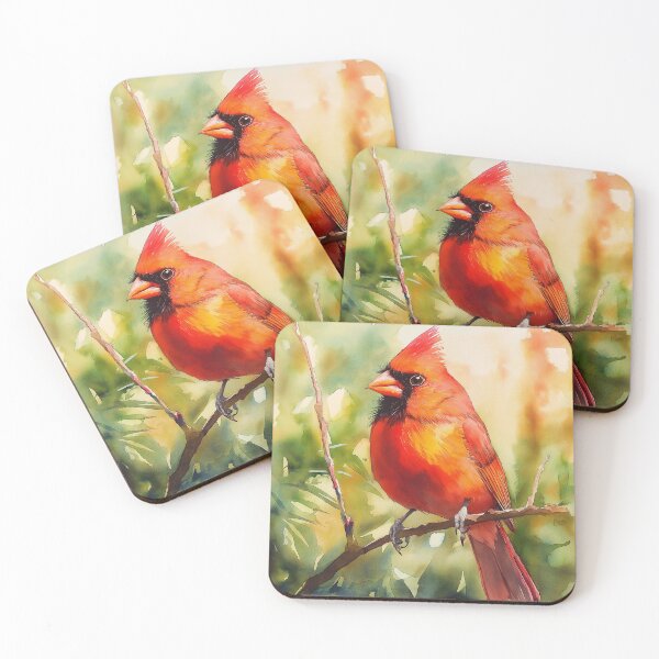 Item preview, The Happy Cardinal designed and sold by laurashawart.
