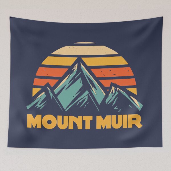 Item preview, Mount Muir California Retro Turquoise designed and sold by Esskay Designs.