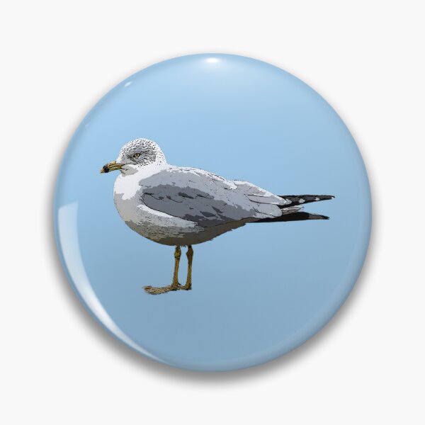 Item preview, Ring-billed Gull Color Design  designed and sold by designsasstultd.