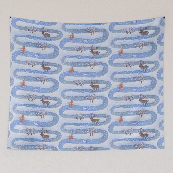 Item preview, Skating on the frozen river designed and sold by Ema Tudose.