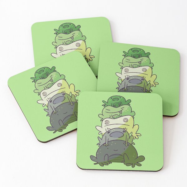 Item preview, Aromantic frog stack designed and sold by ForTheFrogWar.