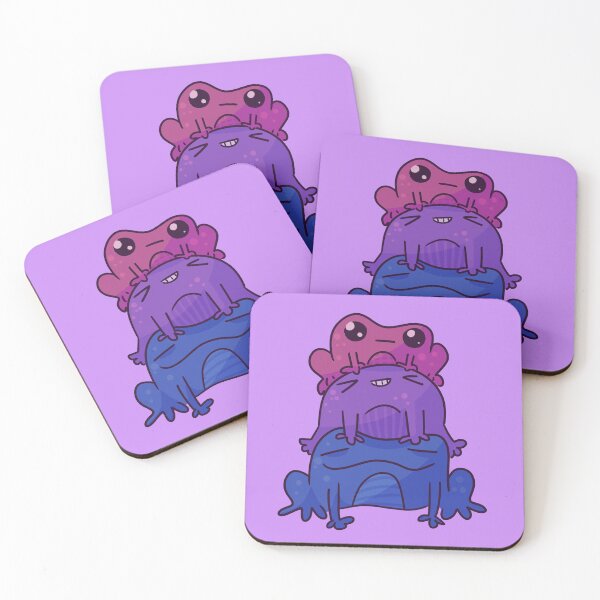 Item preview, Bisexual frog stack designed and sold by ForTheFrogWar.