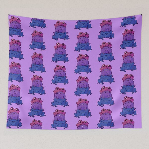 Item preview, Bisexual frog stack designed and sold by ForTheFrogWar.
