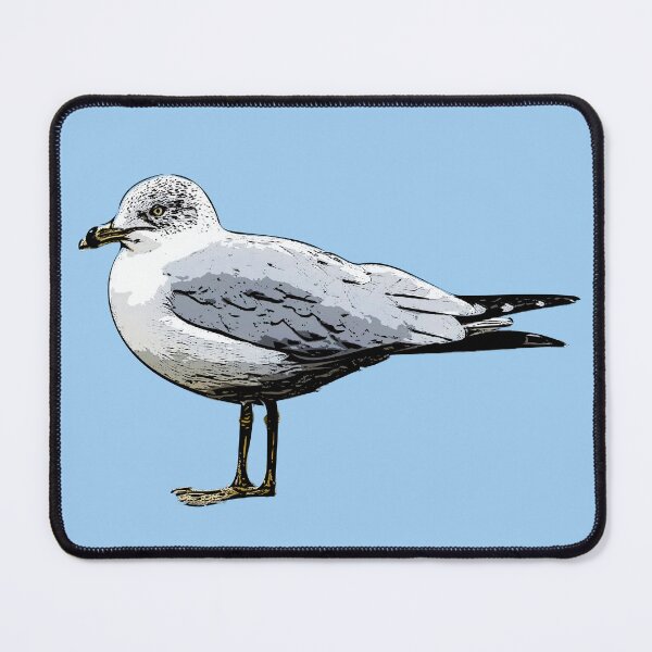 Item preview, Ring-billed Gull Black Alternate Design designed and sold by designsasstultd.
