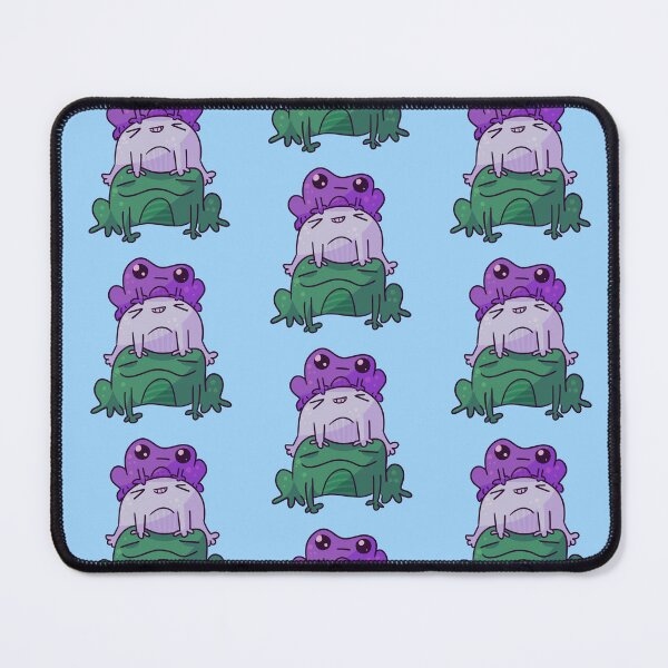 Item preview, genderqueer frog stack designed and sold by ForTheFrogWar.