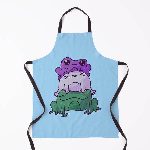 Item preview, genderqueer frog stack designed and sold by ForTheFrogWar.