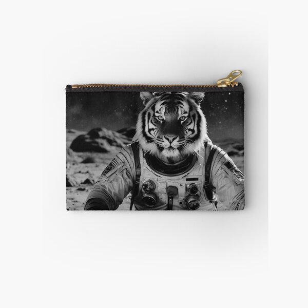 Item preview, Astronaut Tiger Dining on the Moon designed and sold by vk09.