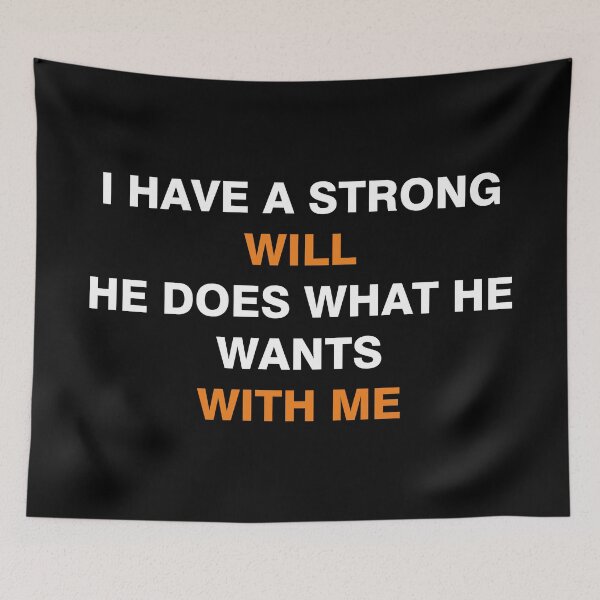 Item preview, I have a strong will designed and sold by desinganddecor.