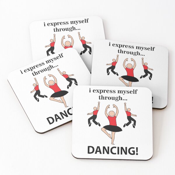 Item preview, Dancing I Express Myself Through Dancing designed and sold by Nisha Prabhu.
