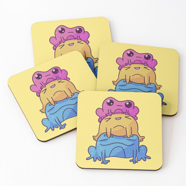 Item preview, pansexual frog stack designed and sold by ForTheFrogWar.