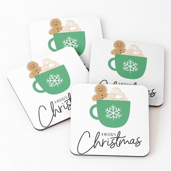 Item preview, Winter Mug with Gingerbread, funny gifts, mugs, t-shirt, stickers, green, designed and sold by Ewelina  Niemiec.