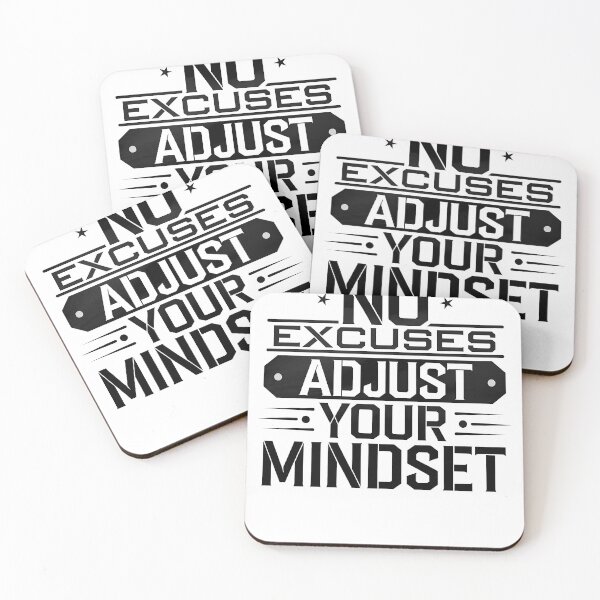 Item preview, Copy of No Excuses, Adjust Your Mindset  designed and sold by Logiamerch.