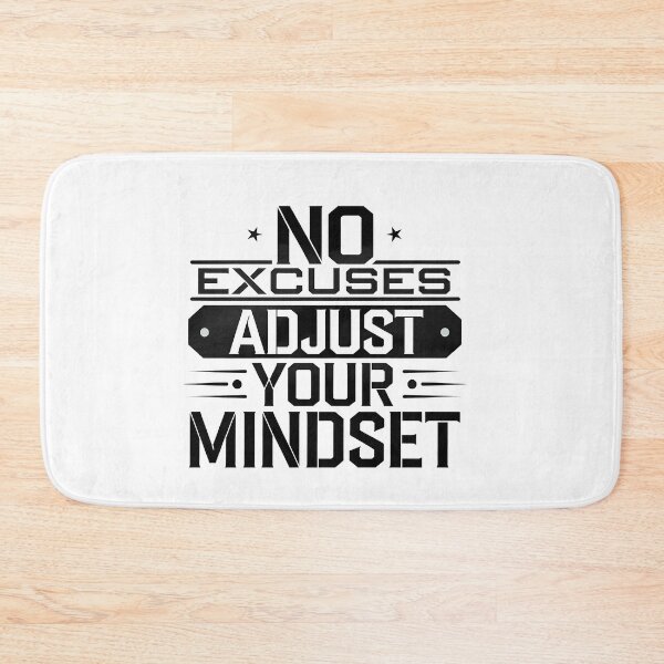 Item preview, Copy of No Excuses, Adjust Your Mindset  designed and sold by Logiamerch.