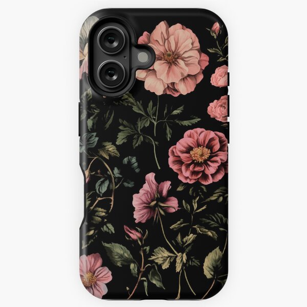 Dark Academia Victorian Roses iPhone Tough Case