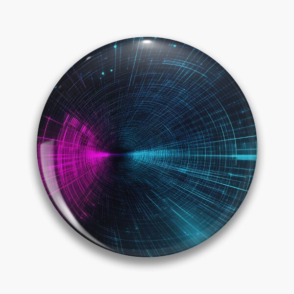 Item preview, Cyber Grid in Neon Pink and Blue designed and sold by Soul-Sparks.