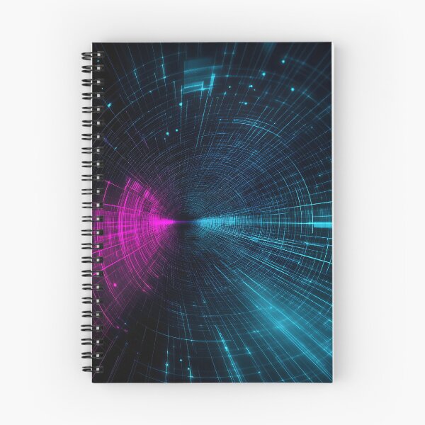 Item preview, Cyber Grid in Neon Pink and Blue designed and sold by Soul-Sparks.