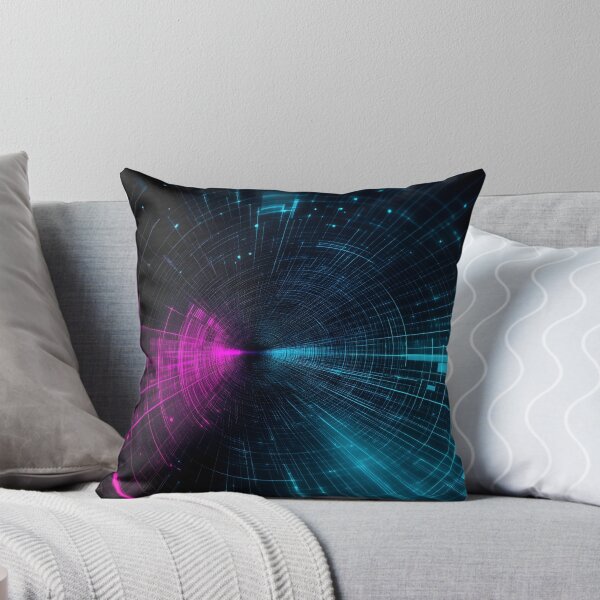 Item preview, Cyber Grid in Neon Pink and Blue designed and sold by Soul-Sparks.