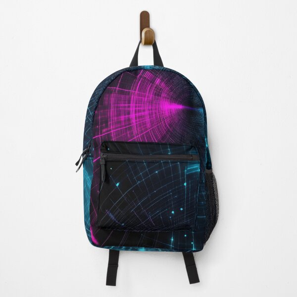 Item preview, Cyber Grid in Neon Pink and Blue designed and sold by Soul-Sparks.