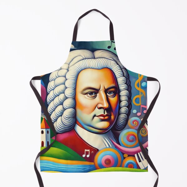 Item preview, Johann Sebastian Bach: Portrait in many painting styles ... from conservative to modern designed and sold by Bach4you.