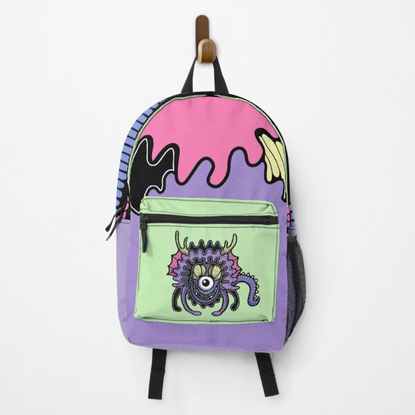 Item preview, bright  monster alien in graffiti style designed and sold by alina-k-design.