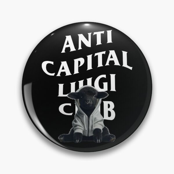 Item preview, Anti Capital Luigi Club W designed and sold by chilangopride.