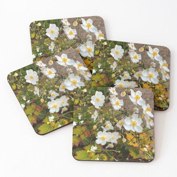 Item preview, Cute White and Yellow Flowers in a Garden Vertical designed and sold by Quoppidou.