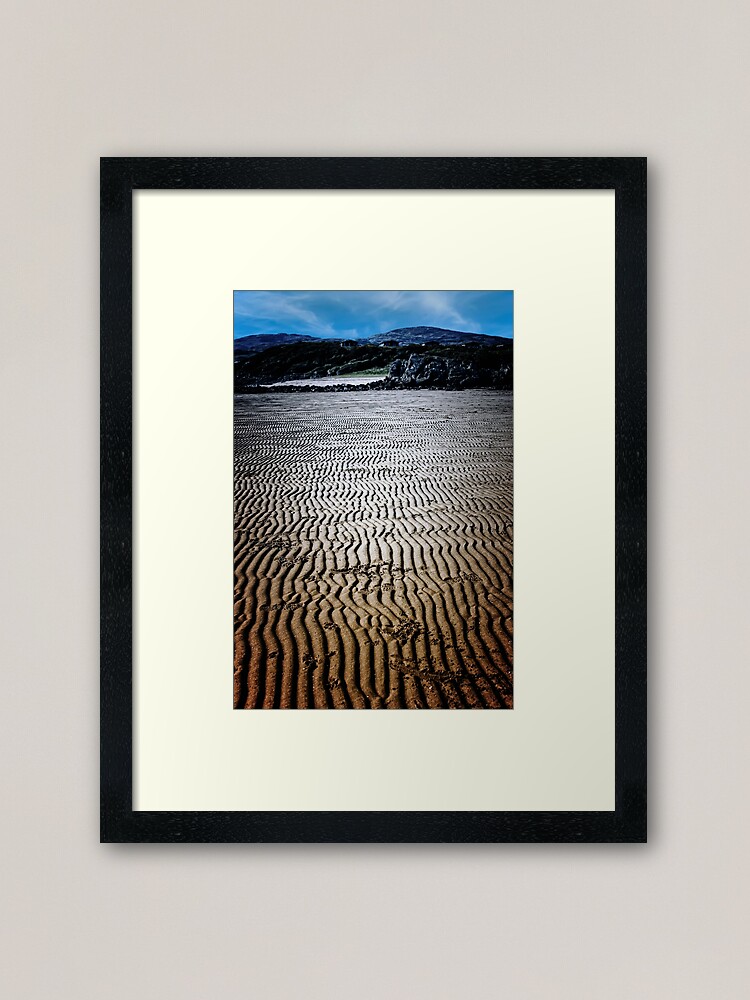 Thumbnail 1 of 7, Framed Art Print, LOW TIDE: MOSSYARD BEACH designed and sold by Coigach.
