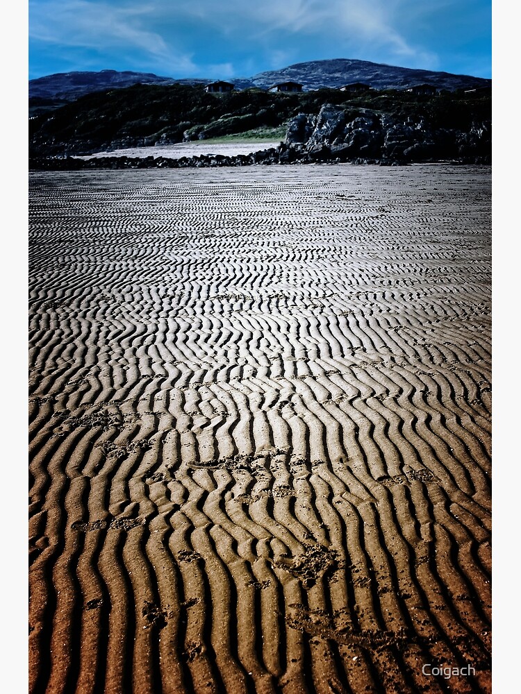 Thumbnail 7 of 7, Framed Art Print, LOW TIDE: MOSSYARD BEACH designed and sold by Coigach.