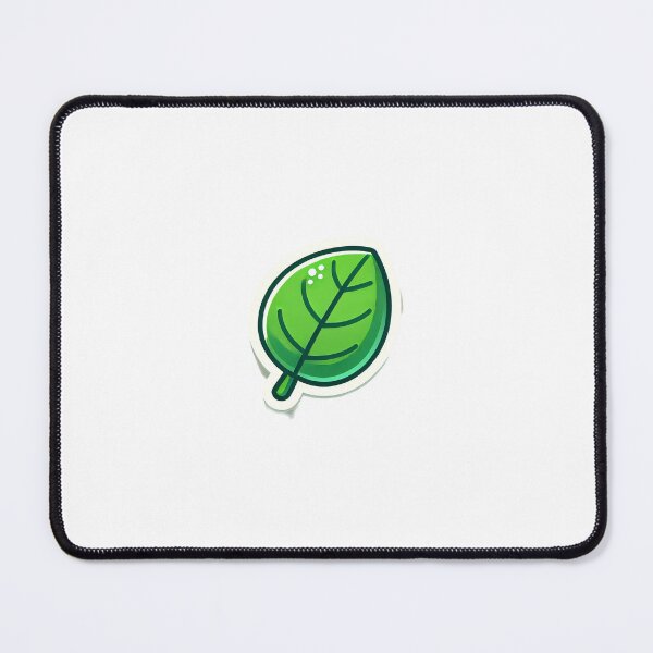 Item preview, Cartoon Green Leaf Sticker designed and sold by AGShirts.