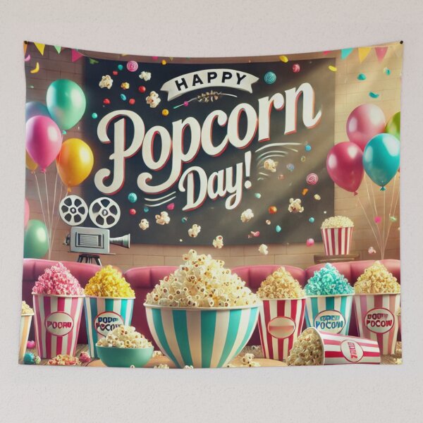 Item preview, Colorful Popcorn Celebration Design | Fun & Festive Art designed and sold by Kts20.