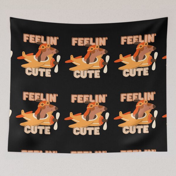 Item preview, I feel as cute as a dog on a plane,  designed and sold by Mr-Lipsky.