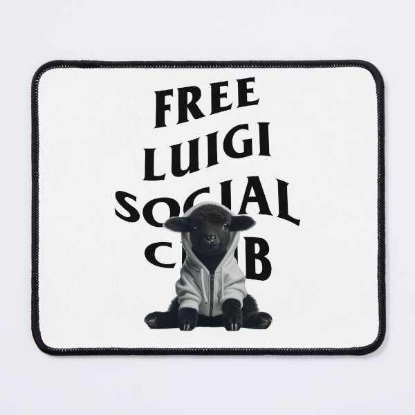 Item preview, Free Luigi Social Club B designed and sold by chilangopride.