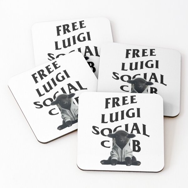 Item preview, Free Luigi Social Club B designed and sold by chilangopride.