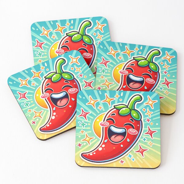 Item preview, Playful Chili Pepper Cartoon designed and sold by Peelya.