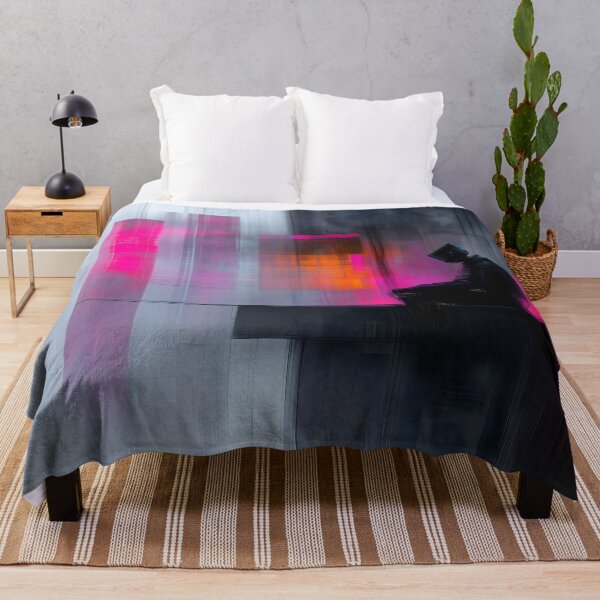 Item preview, Silhouette in Futuristic Minimalist City with Neon Highlights designed and sold by Soul-Sparks.