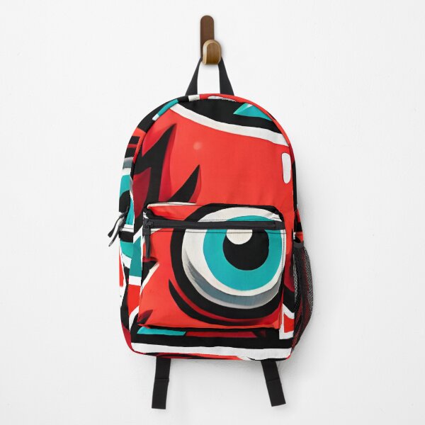 Item preview, Copy of don't touch my stuff Red Monster Character Art - Cartoon Design designed and sold by DrawHandArt.