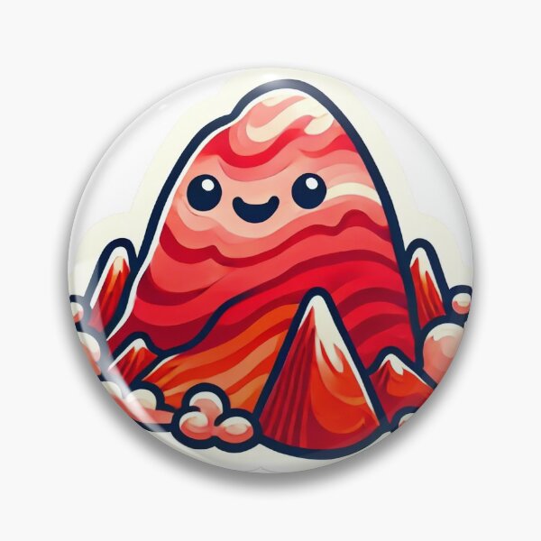 Item preview, Cute Cartoon Mountain Sticker designed and sold by AGShirts.