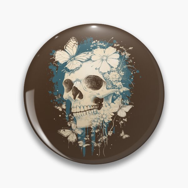 Item preview, Fairy Grunge Skulls Dainty Butterflies Gothic Y2K Aesthetic designed and sold by Geek Updated.