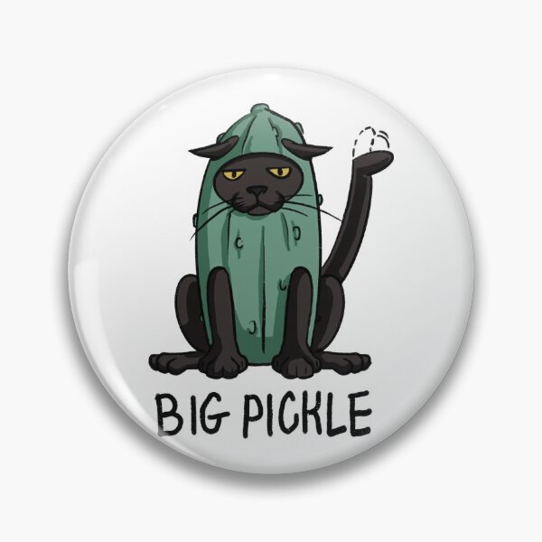 Item preview, Big pickle Cat  designed and sold by Made-by-Anxiety.