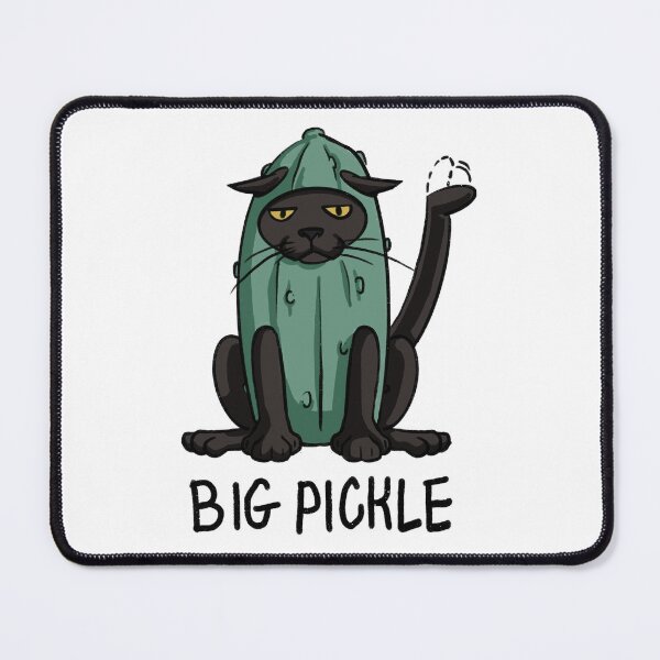 Item preview, Big pickle Cat designed and sold by Made-by-Anxiety.