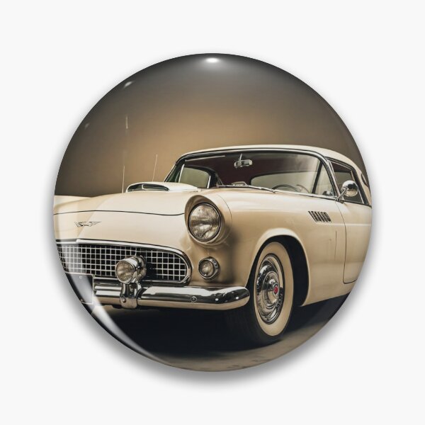 Item preview, 1954 Ford Thunderbird Vintage Classic Car Illustration designed and sold by Kelvin Hughes Design.