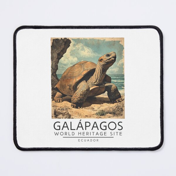 Item preview, A Vintage Travel Poster of Galápagos Islands - Ecuador designed and sold by GoodOldVintage.