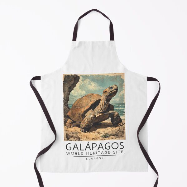 Item preview, A Vintage Travel Poster of Galápagos Islands - Ecuador  designed and sold by GoodOldVintage.