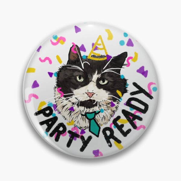 Item preview, Party Ready kitty designed and sold by Made-by-Anxiety.