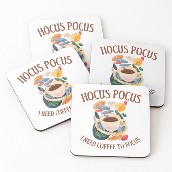 Item preview, Hocus Pocus I need Coffee to Focus designed and sold by 87-Aesthetics.
