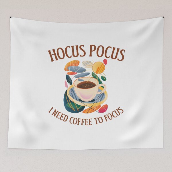 Item preview, Hocus Pocus I need Coffee to Focus designed and sold by 87-Aesthetics.