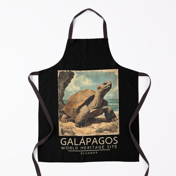 Item preview, A Vintage Travel Poster of Galápagos Islands - Ecuador  designed and sold by GoodOldVintage.