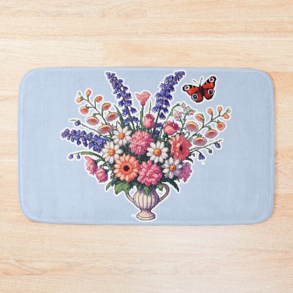 Item preview, Pixelated garden theme designed and sold by Sugar Wisdom .