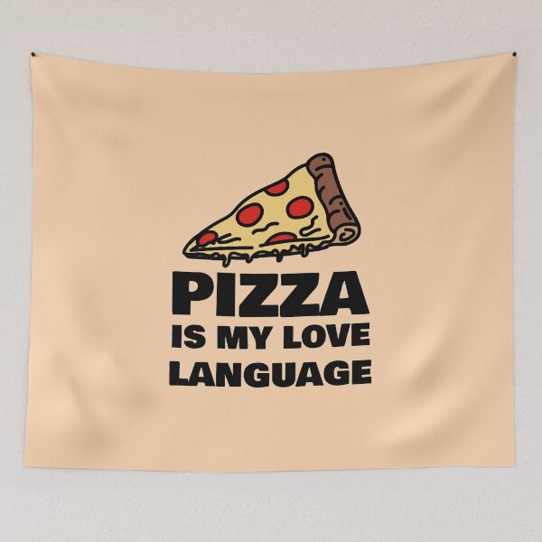 Item preview, Pizza is my Love Language designed and sold by 87-Aesthetics.